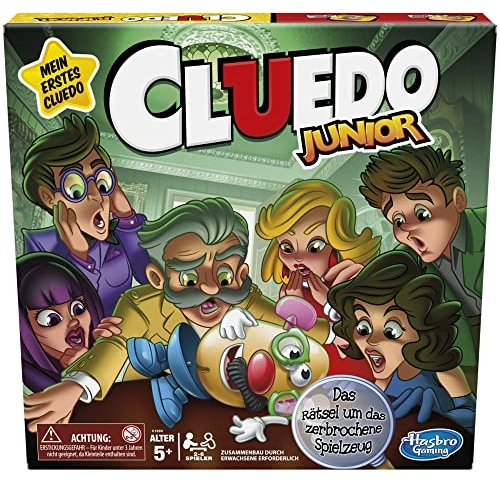 Alle Details zum Brettspiel Cluedo Junior und ähnlichen Spielen
