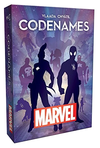 Alle Details zum Brettspiel Codenames: Marvel und ähnlichen Spielen