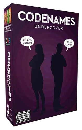 Alle Details zum Brettspiel Codenames Undercover und ähnlichen Spielen