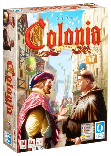 Alle Details zum Brettspiel Colonia: 1322 A.D. und ähnlichen Spielen
