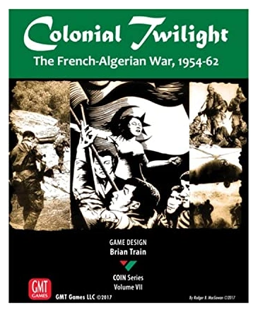 Alle Details zum Brettspiel Colonial Twilight: The French-Algerian War, 1954-62 und ähnlichen Spielen