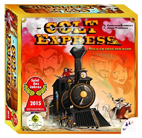 Alle Details zum Brettspiel Colt Express (Spiel des Jahres 2015) und ähnlichen Spielen