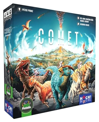 Alle Details zum Brettspiel Comet und ähnlichen Spielen