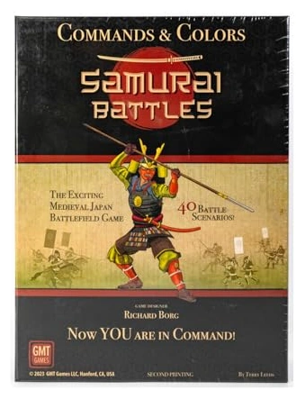 Alle Details zum Brettspiel Commands & Colors: Samurai Battles und ähnlichen Spielen