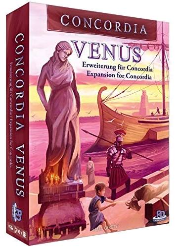 Alle Details zum Brettspiel Concordia: Venus (Erweiterung) und ähnlichen Spielen