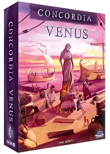 Alle Details zum Brettspiel Concordia Venus und ähnlichen Spielen