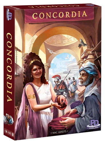 Alle Details zum Brettspiel Concordia und ähnlichen Spielen