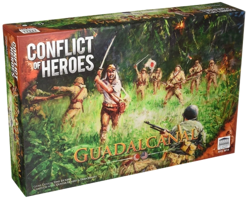 Alle Details zum Brettspiel Conflict of Heroes: Guadalcanal – The Pacific 1942 und ähnlichen Spielen