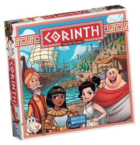 Alle Details zum Brettspiel Corinth und ähnlichen Spielen
