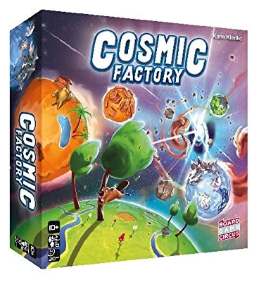 Alle Details zum Brettspiel Cosmic Factory und ähnlichen Spielen