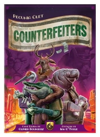 Alle Details zum Brettspiel Counterfeiters und ähnlichen Spielen