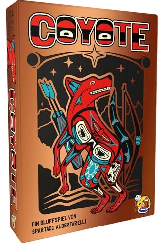 Alle Details zum Brettspiel Coyote und ähnlichen Spielen