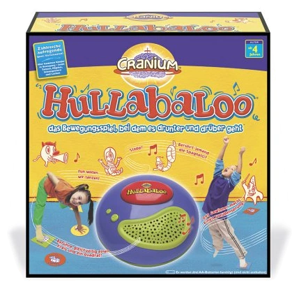 Cranium Hullabaloo - Das Bewegungsspiel, bei dem es drunter und drüber geht bei Amazon bestellen