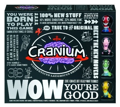 Alle Details zum Brettspiel Cranium WOW und ähnlichen Spielen