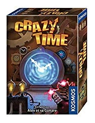 Alle Details zum Brettspiel Crazy Time und ähnlichen Spielen