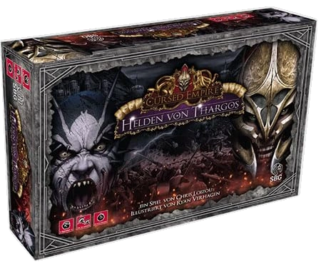 Alle Details zum Brettspiel Cursed Empire:  Helden von Thargos und ähnlichen Spielen