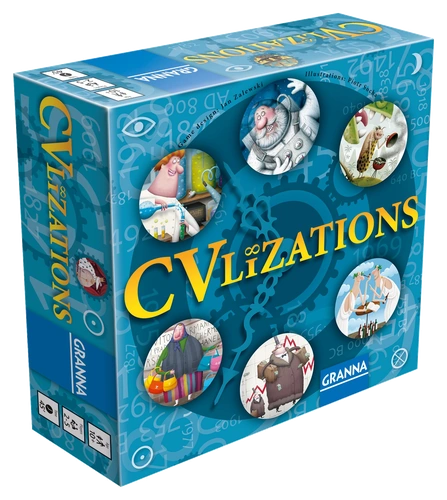 Alle Details zum Brettspiel CVlizations und ähnlichen Spielen