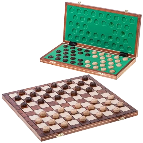 Alle Details zum Brettspiel Damenspiel / Dammen / Dames / International Checkers und ähnlichen Spielen