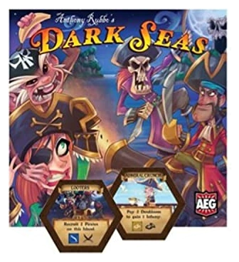 Alle Details zum Brettspiel Dark Seas und ähnlichen Spielen