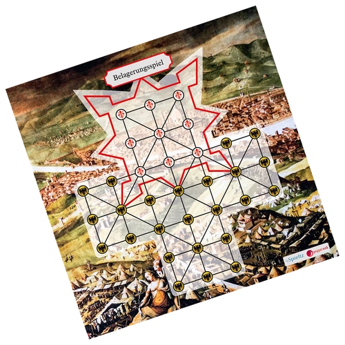 Alle Details zum Brettspiel Das Belagerungsspiel und ähnlichen Spielen