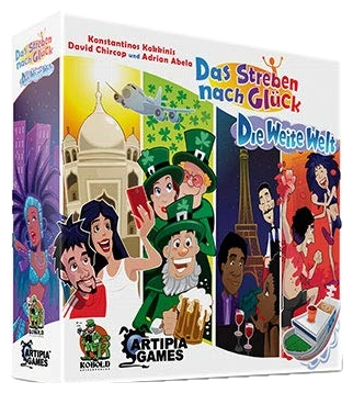 Alle Details zum Brettspiel Das Streben nach Glück: Die Weite Welt (Erweiterung) und ähnlichen Spielen