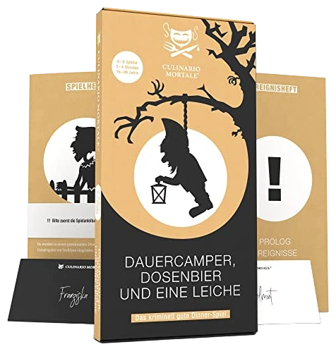 Alle Details zum Brettspiel Dauercamper, Dosenbier und eine Leiche und ähnlichen Spielen
