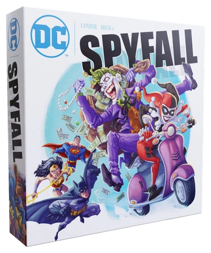 Alle Details zum Brettspiel DC Spyfall und ähnlichen Spielen