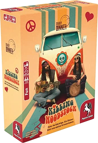 Alle Details zum Brettspiel Deadly Dinner: Killing Woodstock und ähnlichen Spielen
