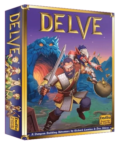 Alle Details zum Brettspiel Delve und ähnlichen Spielen