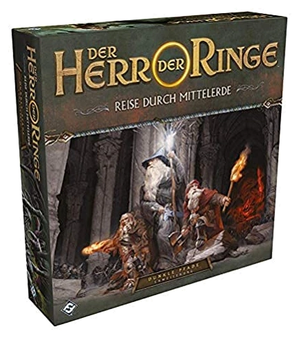 Alle Details zum Brettspiel Der Herr der Ringe: Reise durch Mittelerde – Dunkle Pfade (Erweiterung) und ähnlichen Spielen
