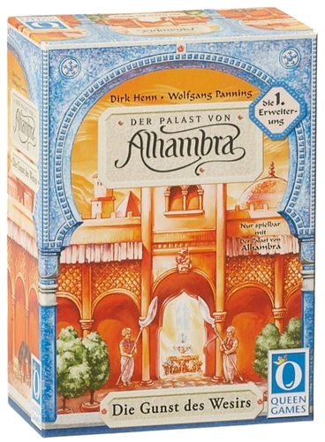 Alle Details zum Brettspiel Der Palast von Alhambra: Die Gunst des Wesirs (1. Erweiterung) und ähnlichen Spielen
