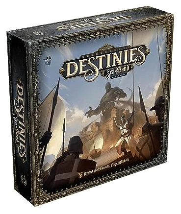 Alle Details zum Brettspiel Destinies: Meer aus Sand (Erweiterung) und ähnlichen Spielen