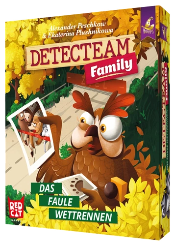 Alle Details zum Brettspiel Detecteam Family: Cheating Champions und ähnlichen Spielen