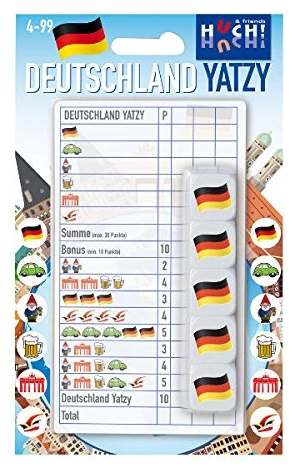Alle Details zum Brettspiel Deutschland Yatzy / Farm Yatzy / Zoo Yatzy und ähnlichen Spielen