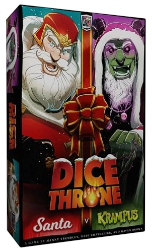Alle Details zum Brettspiel Dice Throne: Santa vs Krampus und ähnlichen Spielen