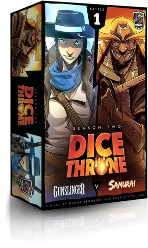 Alle Details zum Brettspiel Dice Throne: Season Two – Revolverheldin v. Samurai (1. Erweiterung) und ähnlichen Spielen