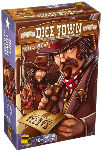 Alle Details zum Brettspiel Dice Town: Wild West (Erweiterung) und ähnlichen Spielen