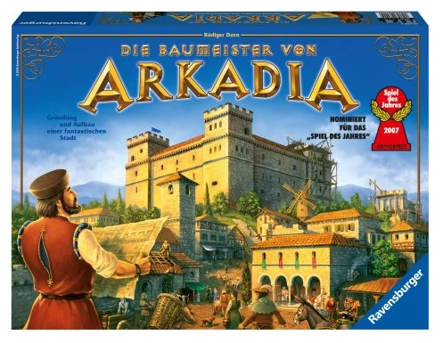 Alle Details zum Brettspiel Die Baumeister von Arkadia und ähnlichen Spielen