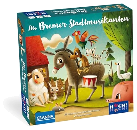 Alle Details zum Brettspiel Die Bremer Stadtmusikanten und ähnlichen Spielen