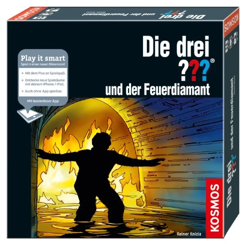 Alle Details zum Brettspiel Die drei ??? und der Feuerdiamant und ähnlichen Spielen