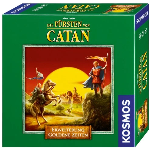 Alle Details zum Brettspiel Die Fürsten von Catan: Goldene Zeiten (Erweiterung) und ähnlichen Spielen