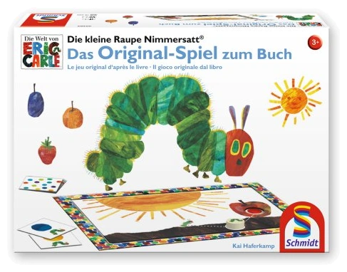 Alle Details zum Brettspiel Die kleine Raupe Nimmersatt: Das Original-Spiel zum Buch und ähnlichen Spielen