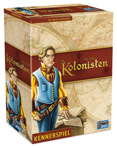 Alle Details zum Brettspiel Die Kolonisten und ähnlichen Spielen