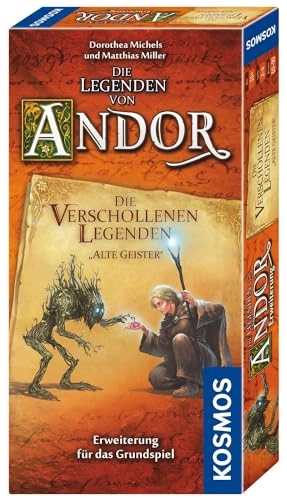 Alle Details zum Brettspiel Die Legenden von Andor: Die verschollenen Legenden "Alte Geister" (7. Erweiterung) und ähnlichen Spielen