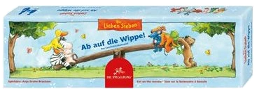 Alle Details zum Brettspiel Die Lieben Sieben: Ab auf die Wippe! und ähnlichen Spielen