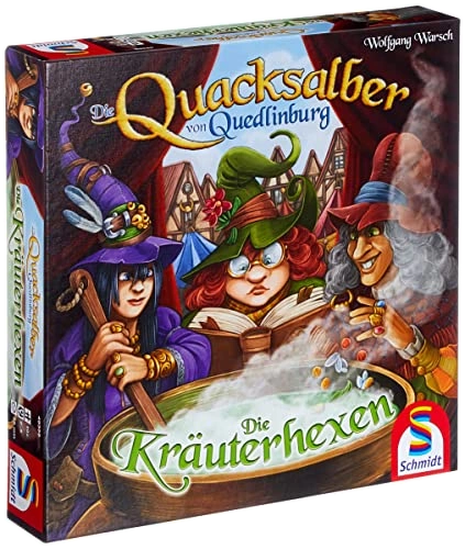 Alle Details zum Brettspiel Die Quacksalber von Quedlinburg: Die Kräuterhexen (1. Erweiterung) und ähnlichen Spielen