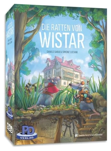 Alle Details zum Brettspiel Die Ratten von Wistar und ähnlichen Spielen