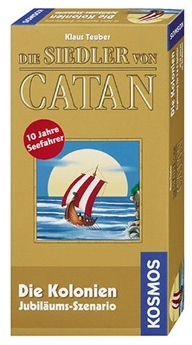 Alle Details zum Brettspiel Die Siedler von Catan: Die Kolonien Jubiläums-Szenario (Erweiterung) und ähnlichen Spielen