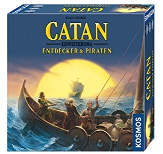 Alle Details zum Brettspiel Die Siedler von Catan: Entdecker & Piraten (4. Erweiterung) und ähnlichen Spielen