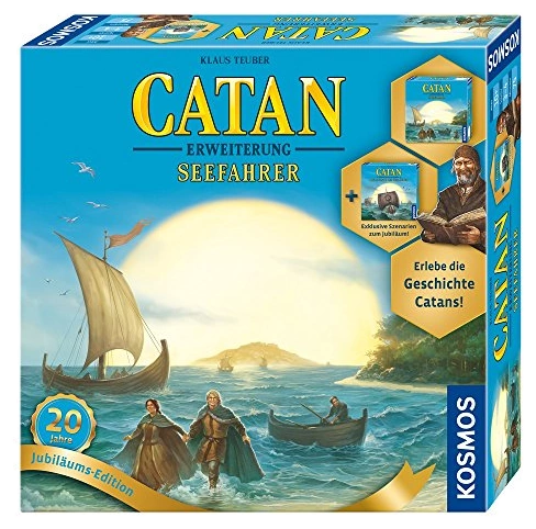 Alle Details zum Brettspiel Die Siedler von Catan: Seefahrer – 20 Jahre Jubiläums-Edition und ähnlichen Spielen